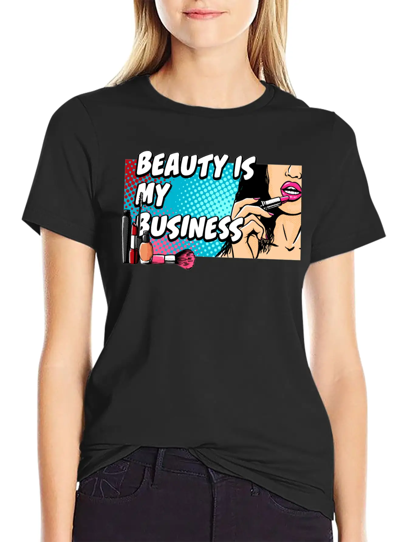 Beauty Is My Business Esthetician Dermatologist Unisex Casual T-Shirt – Clean Design For Daily Comfort