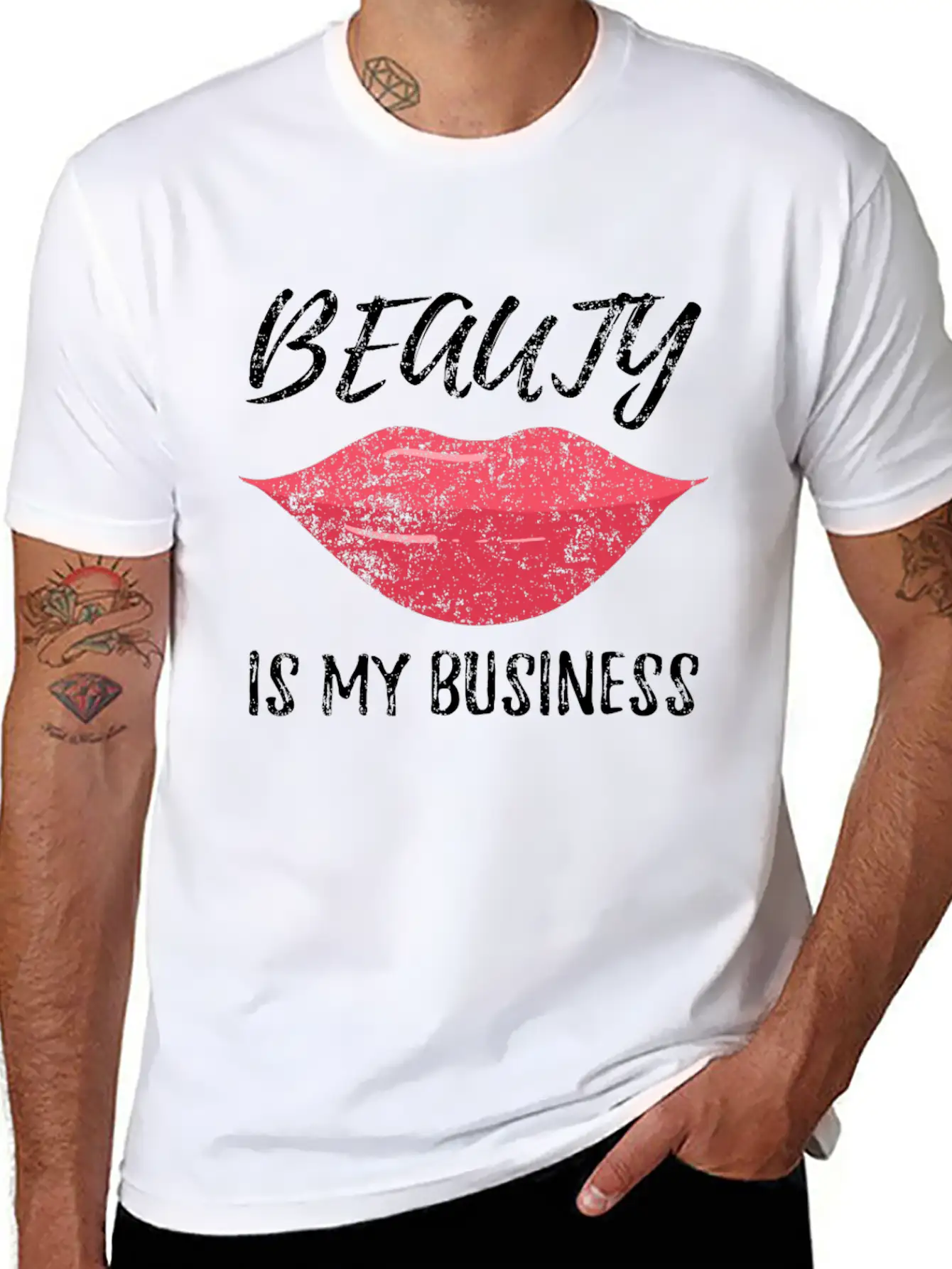 Beauty Nail Studio Cosmetics Unisex Casual T-Shirt – Clean Design For Daily Comfort