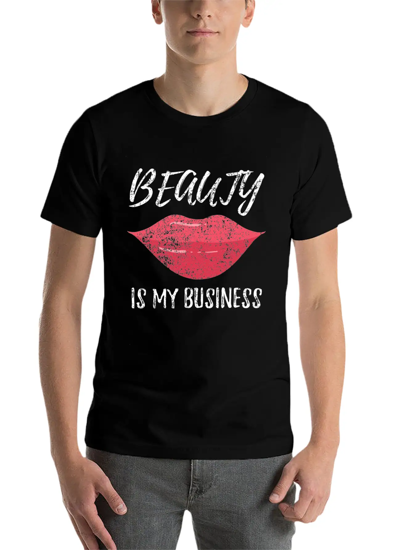 Beauty Nail Studio Cosmetics Unisex Casual T-Shirt – Clean Design For Daily Comfort