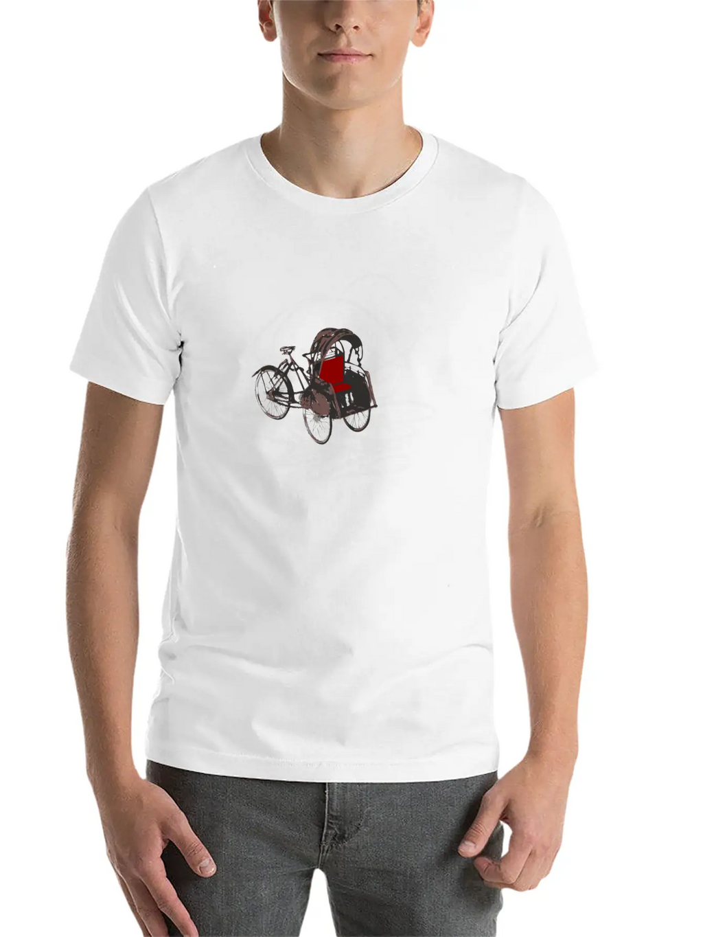 Becak 2 Unisex Casual T-Shirt – Clean Design For Daily Comfort