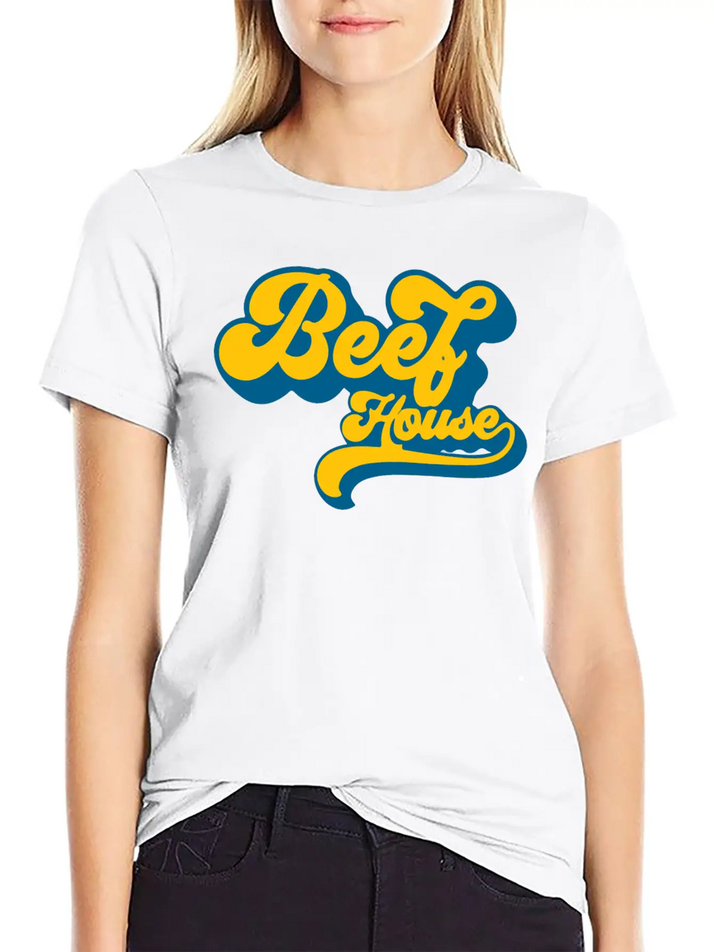 Beef House Casual Graphic T-Shirt – Simple And Comfortable Daily Wear