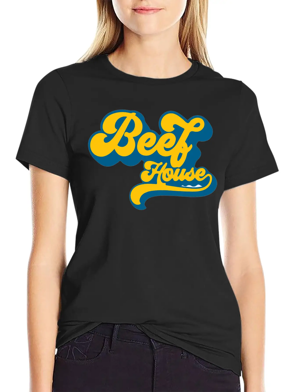 Beef House Casual Graphic T-Shirt – Simple And Comfortable Daily Wear