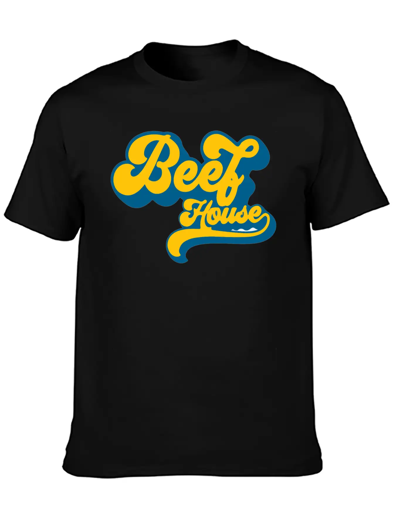 Beef House Casual Graphic T-Shirt – Simple And Comfortable Daily Wear