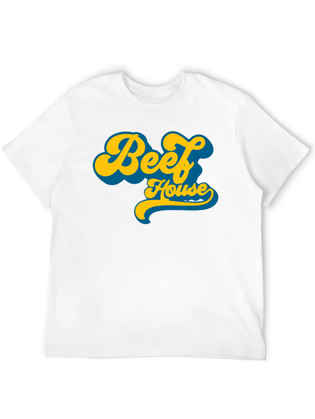 Beef House Casual Graphic T-Shirt – Simple And Comfortable Daily Wear