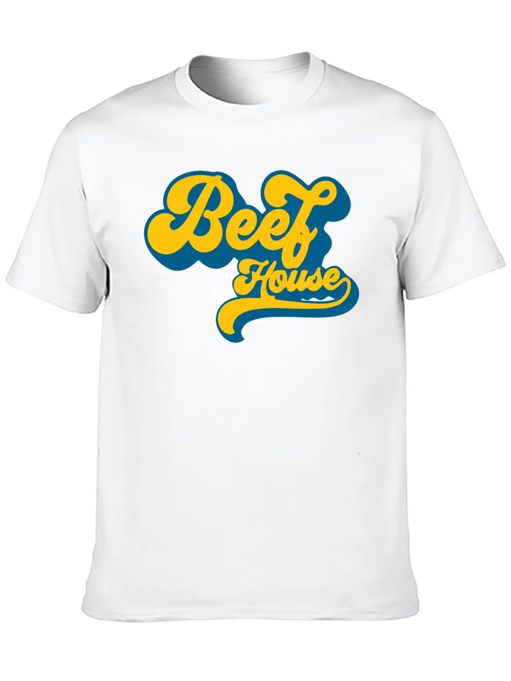 Beef House Casual Graphic T-Shirt – Simple And Comfortable Daily Wear