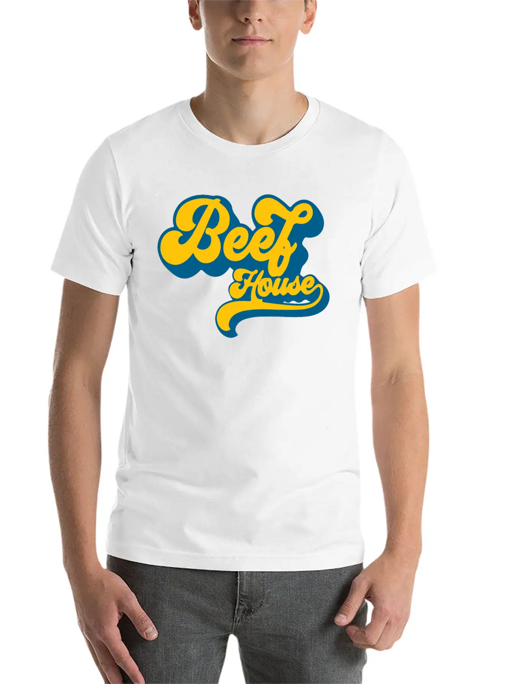 Beef House Casual Graphic T-Shirt – Simple And Comfortable Daily Wear