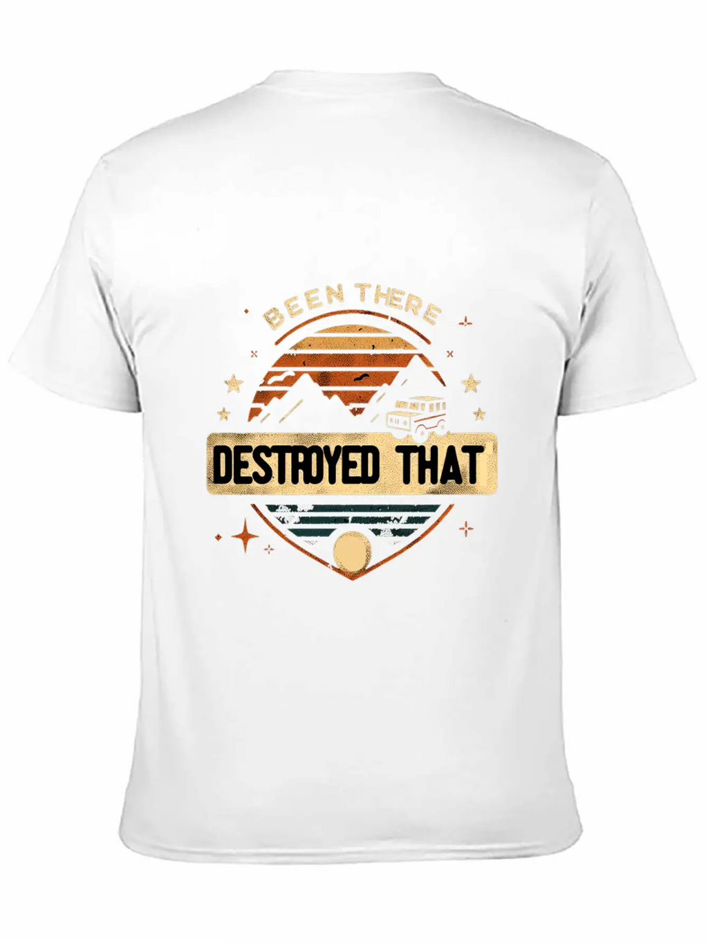 Been There Destroyed That 16 Essential Cotton Tee For Daily Outfits – Unisex Style
