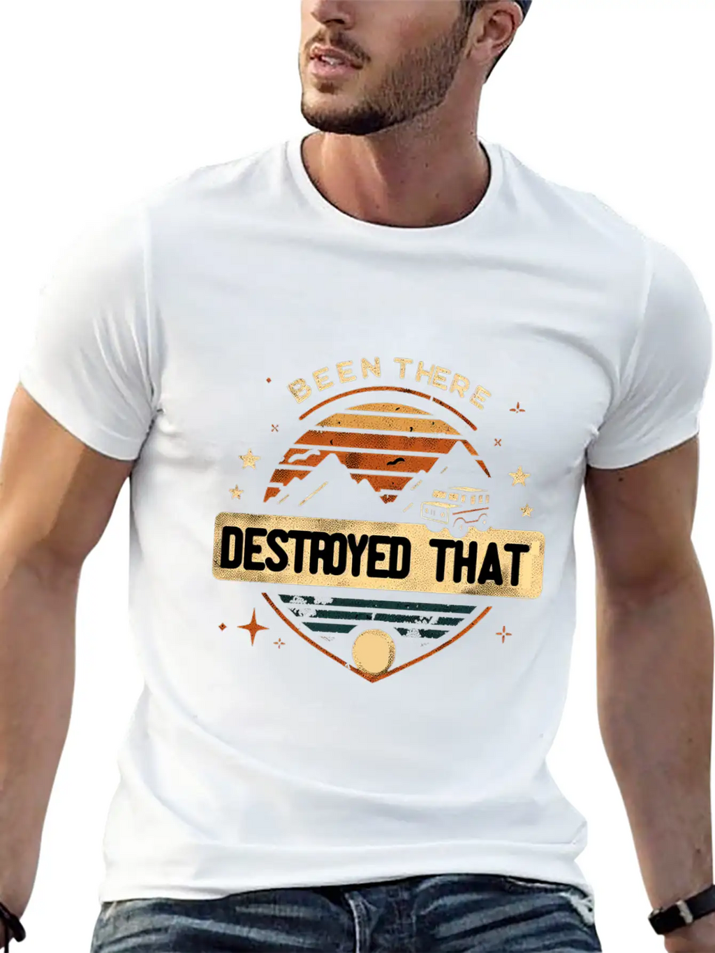 Been There Destroyed That 16 Essential Cotton Tee For Daily Outfits – Unisex Style