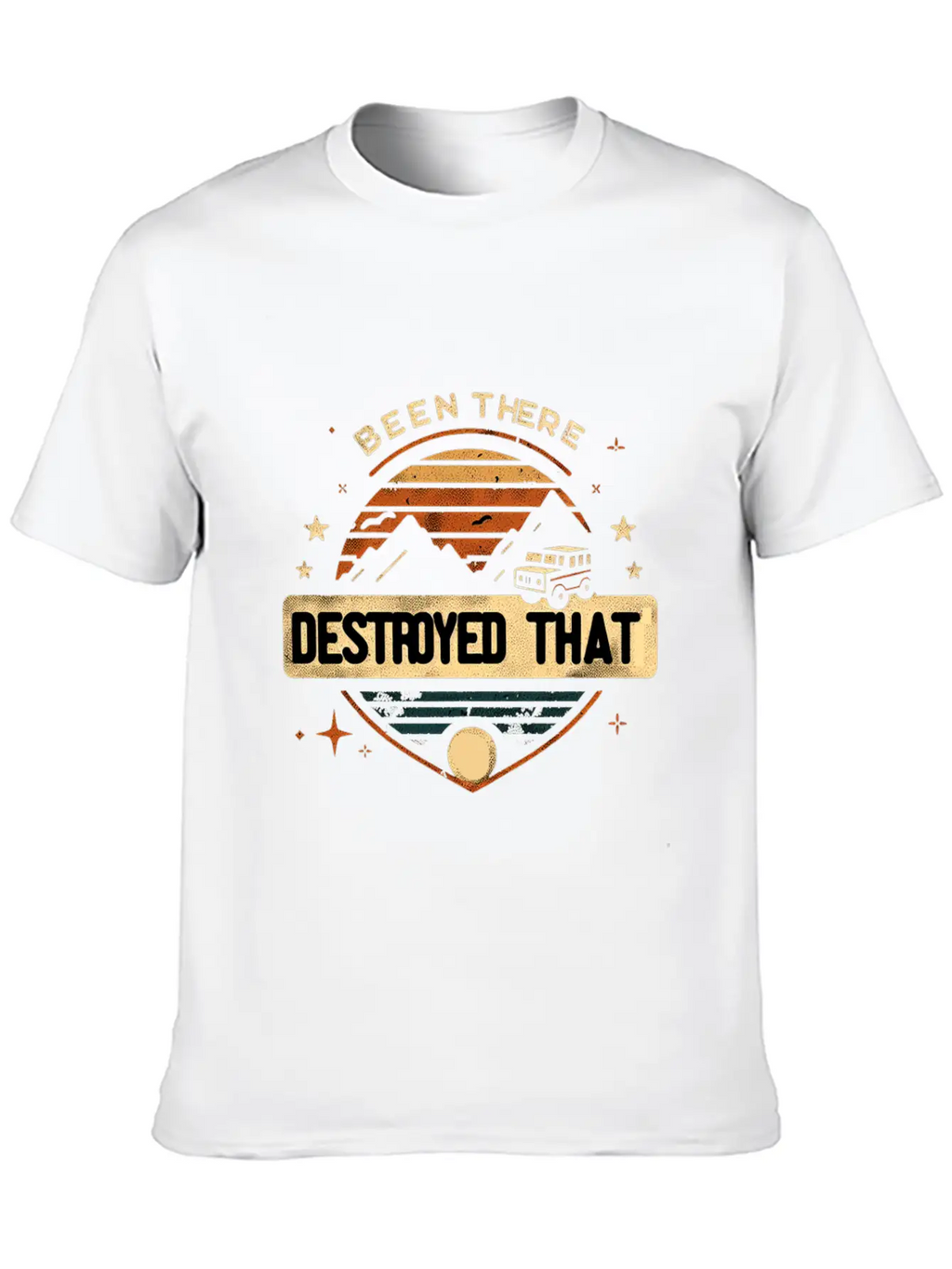 Been There Destroyed That 16 Essential Cotton Tee For Daily Outfits – Unisex Style