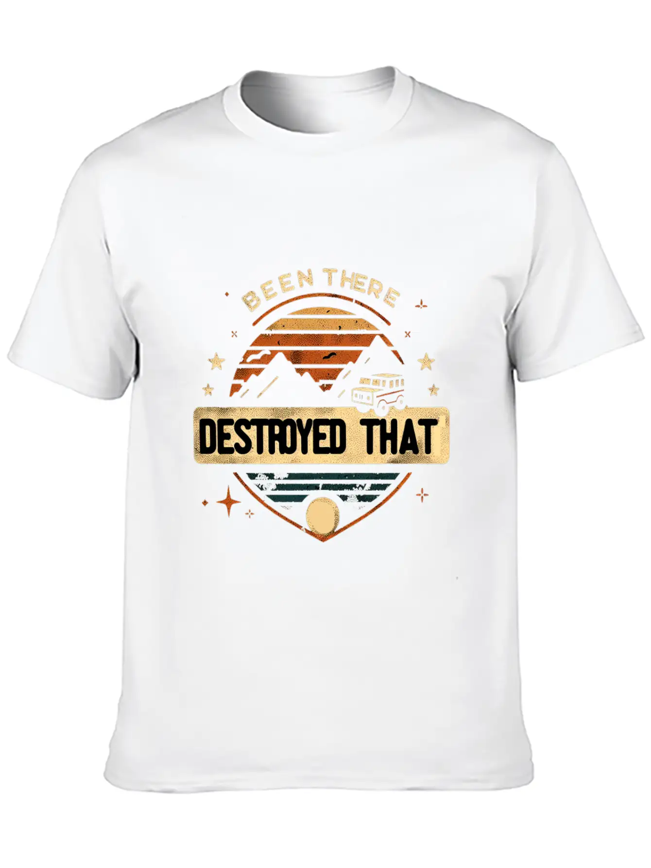 Been There Destroyed That 16 Essential Cotton Tee For Daily Outfits – Unisex Style