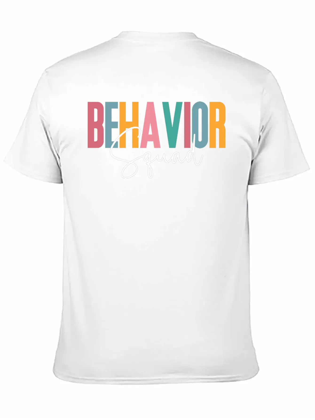 Behavior Squad, Behavioral, Analyst Bcba Breathable Soft Cotton T-Shirt – Timeless Casual Look