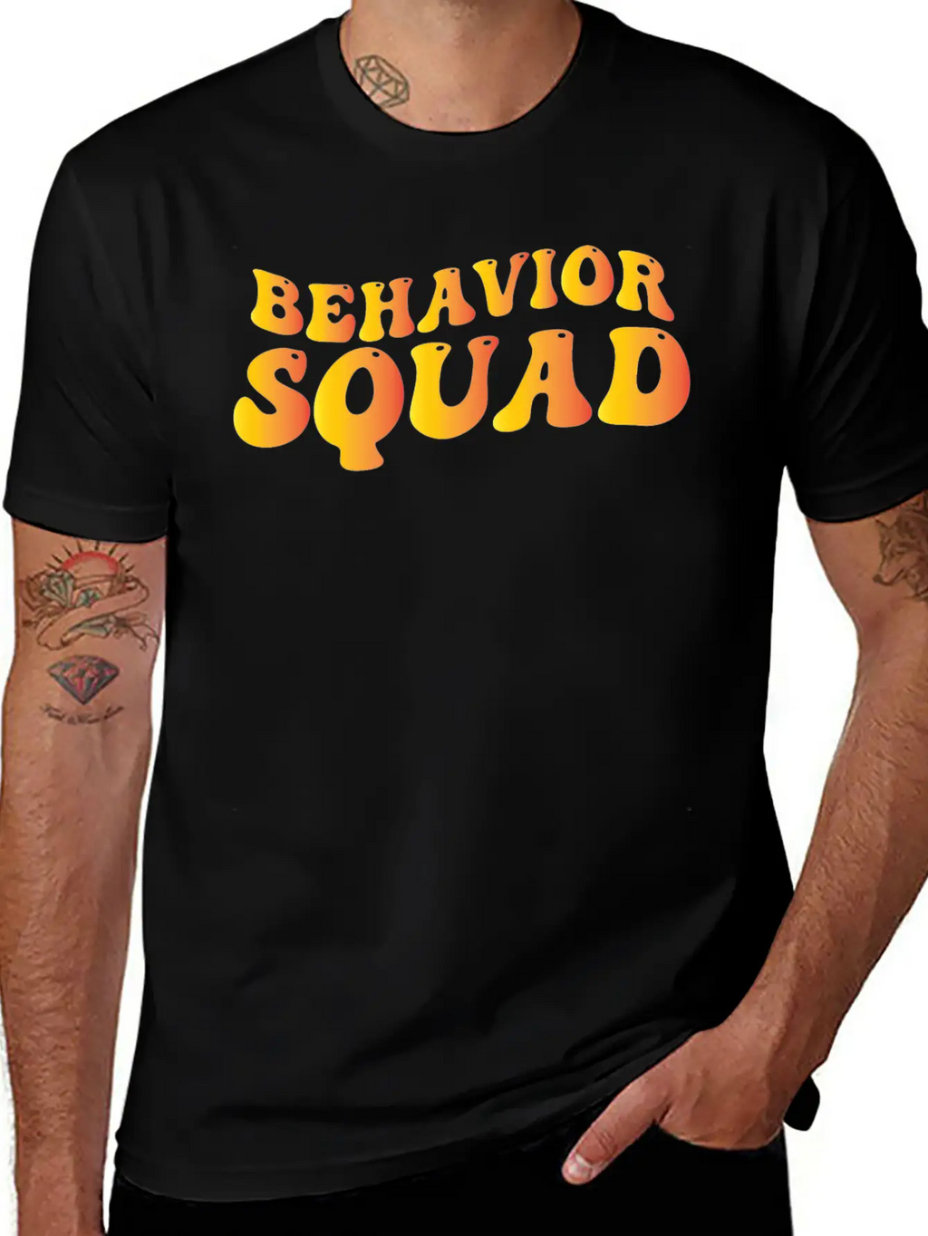 Behavior Squad Unisex Casual T-Shirt – Clean Design For Daily Comfort