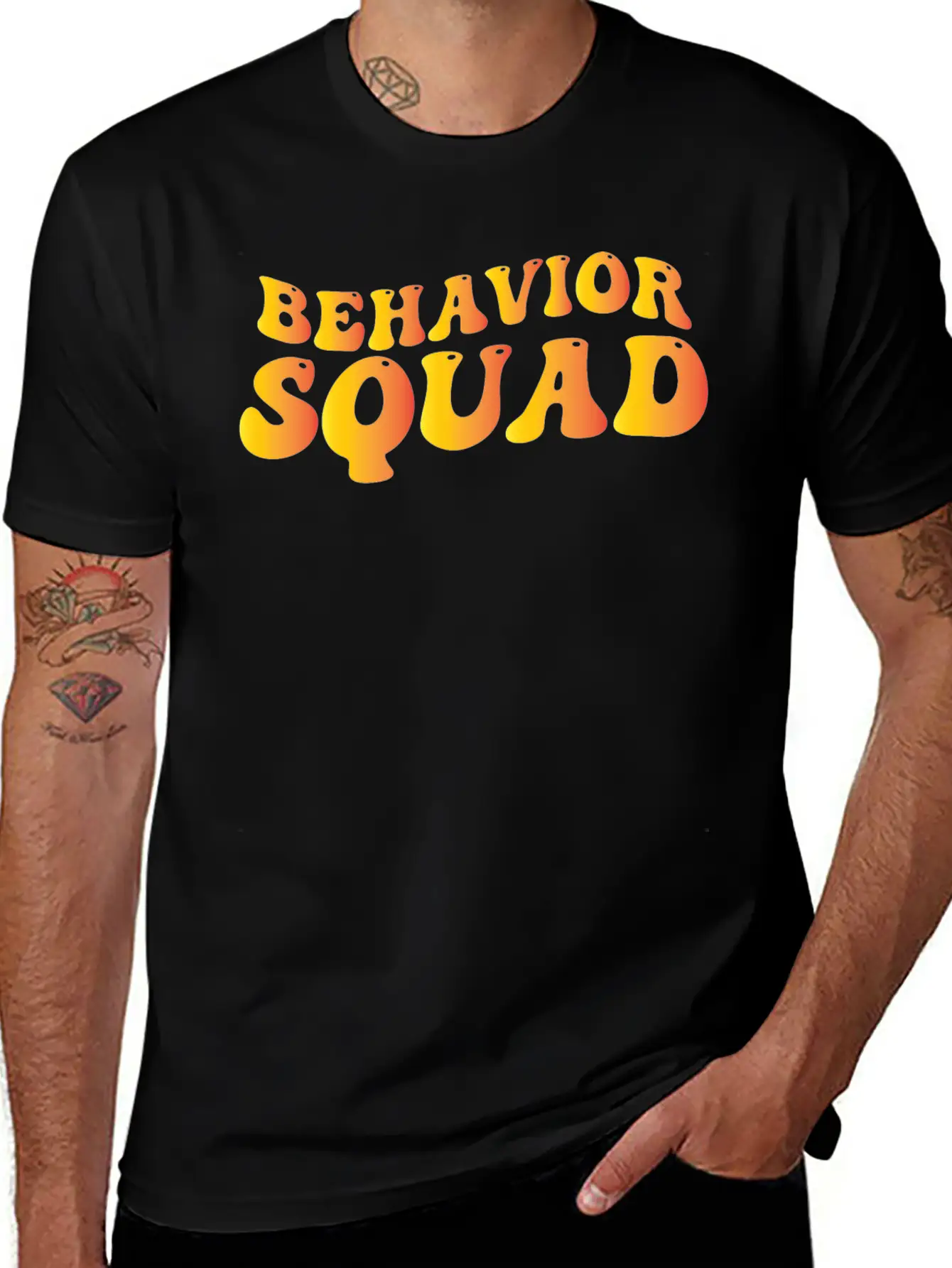 Behavior Squad Unisex Casual T-Shirt – Clean Design For Daily Comfort