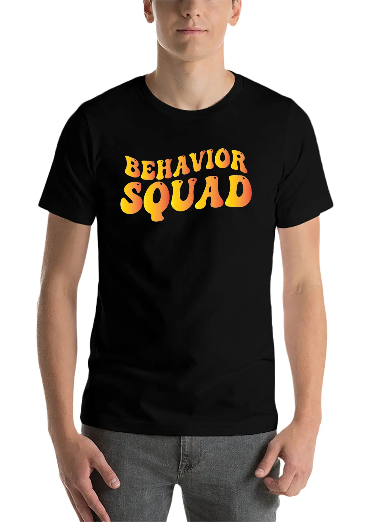 Behavior Squad Unisex Casual T-Shirt – Clean Design For Daily Comfort