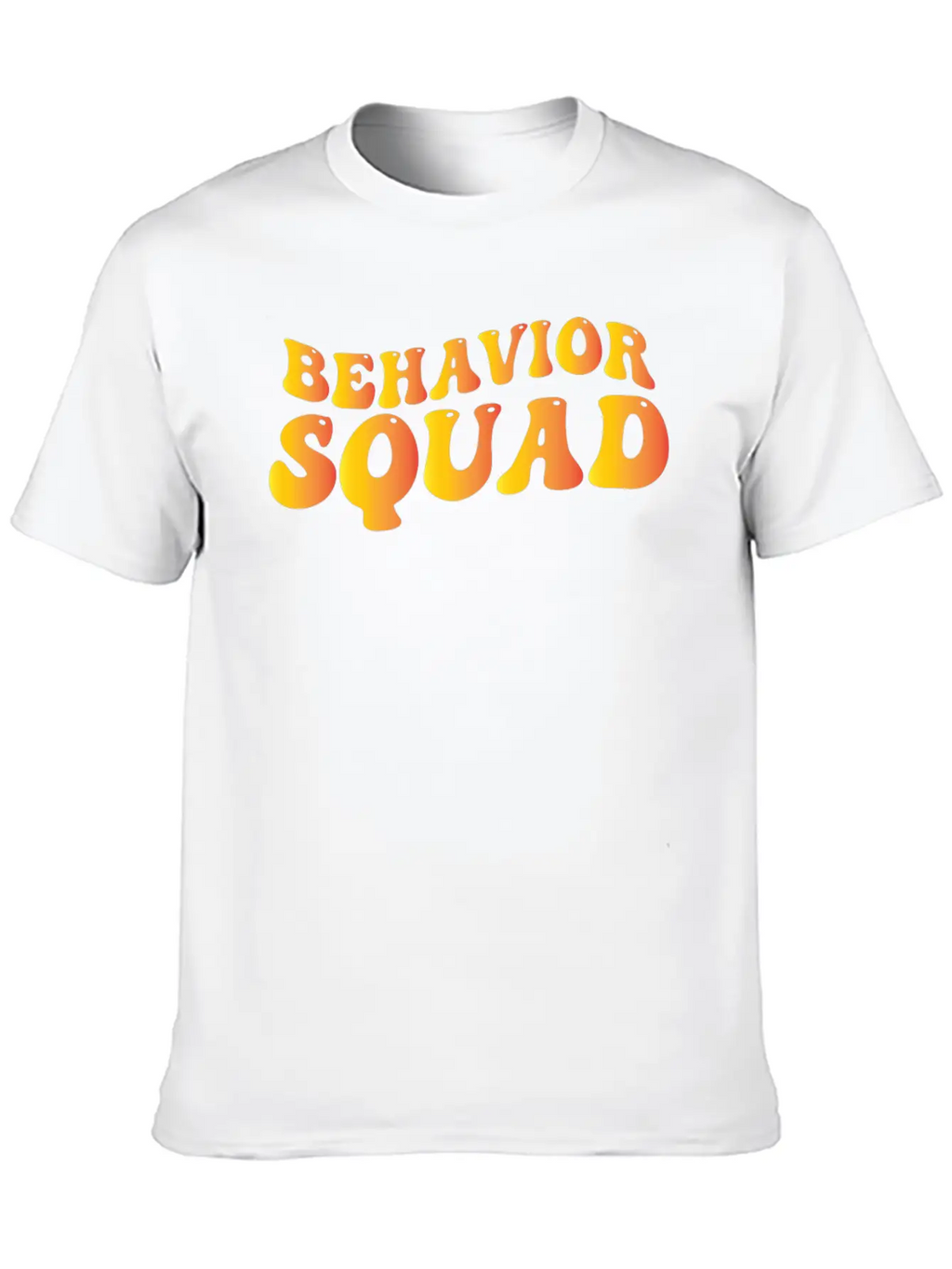 Behavior Squad Unisex Casual T-Shirt – Clean Design For Daily Comfort