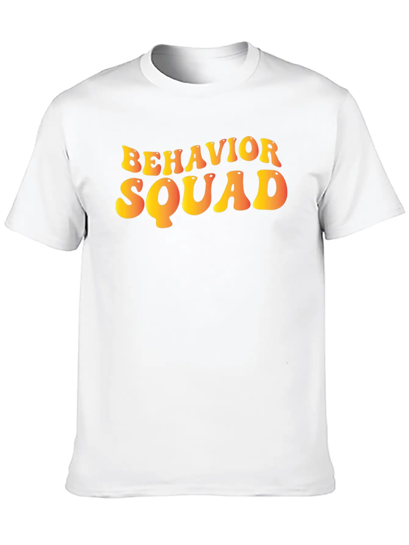 Behavior Squad Unisex Casual T-Shirt – Clean Design For Daily Comfort