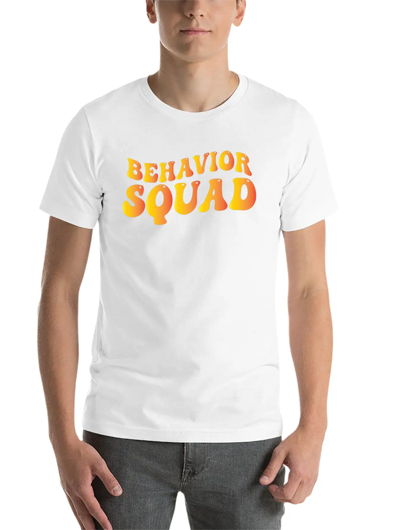 Behavior Squad Unisex Casual T-Shirt – Clean Design For Daily Comfort