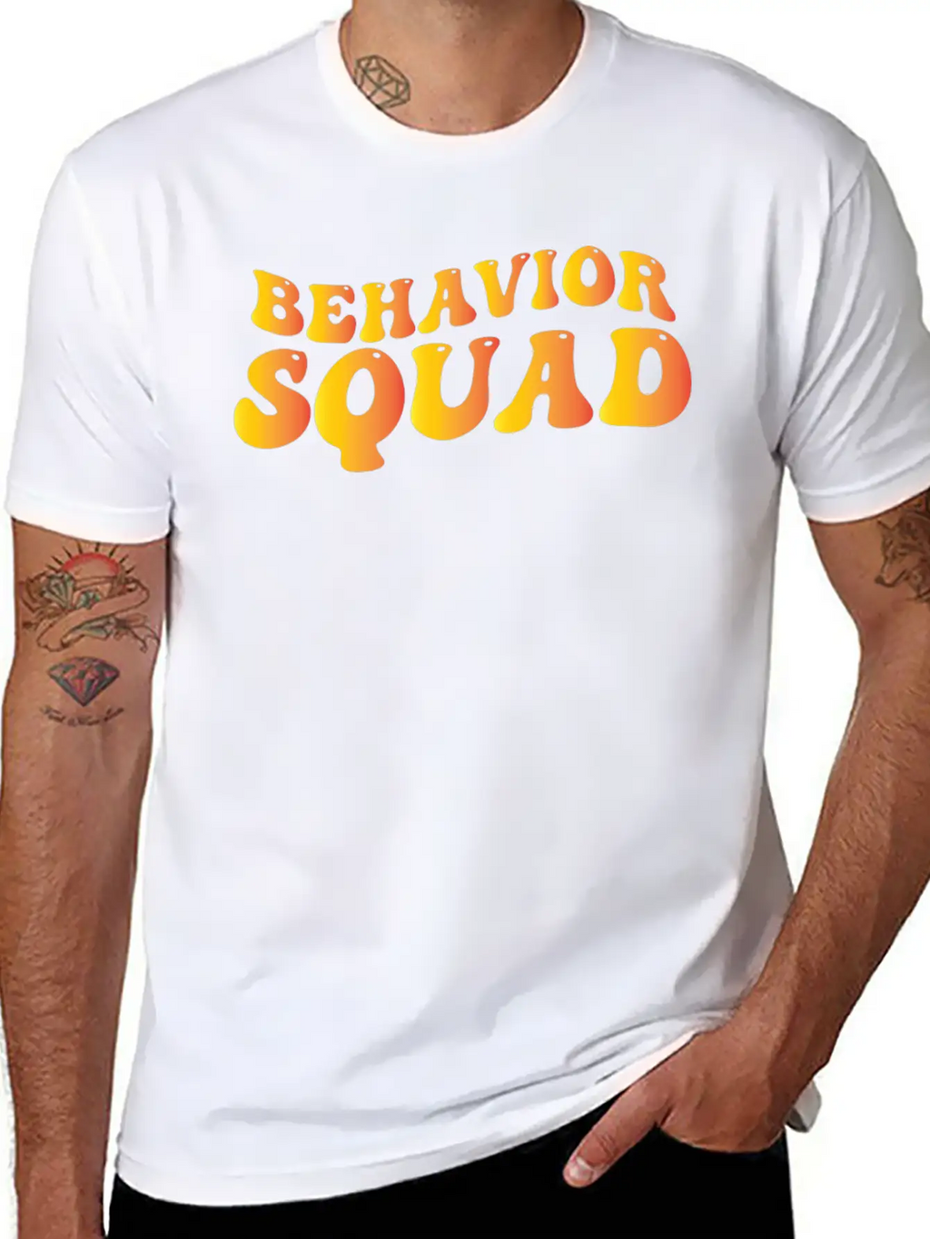 Behavior Squad Unisex Casual T-Shirt – Clean Design For Daily Comfort