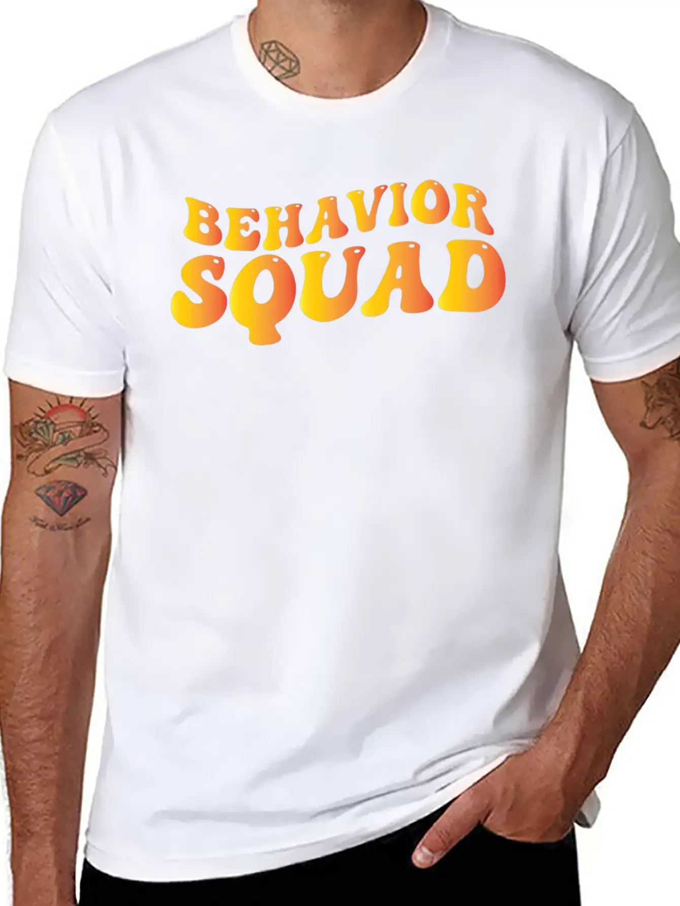 Behavior Squad Unisex Casual T-Shirt – Clean Design For Daily Comfort