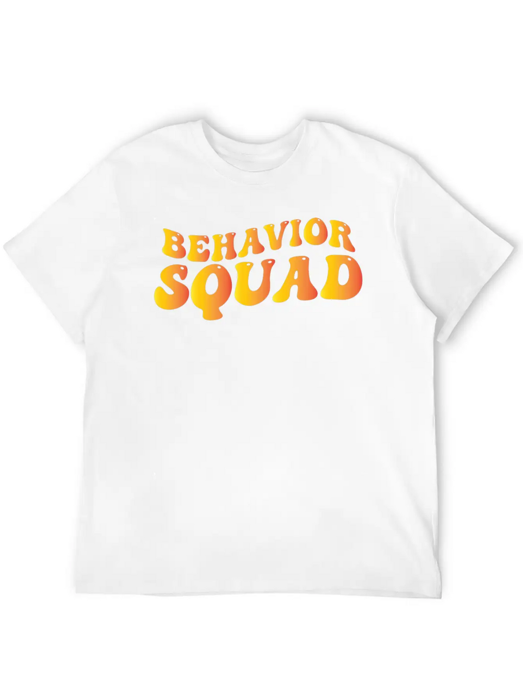 Behavior Squad Unisex Casual T-Shirt – Clean Design For Daily Comfort