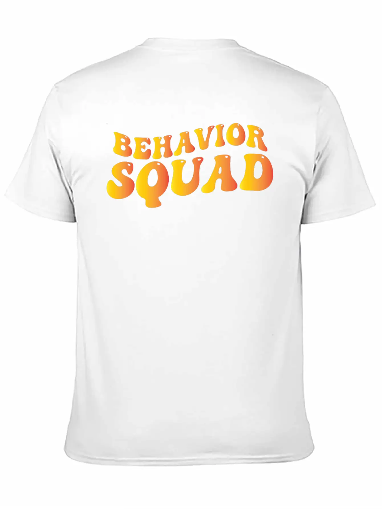 Behavior Squad Unisex Casual T-Shirt – Clean Design For Daily Comfort