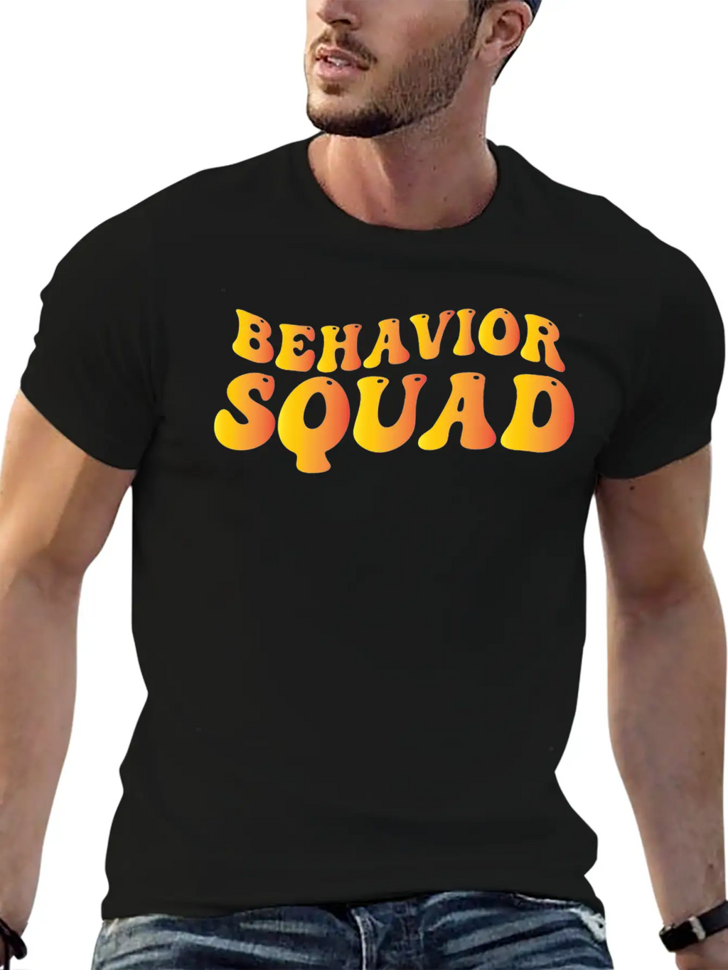 Behavior Squad Unisex Casual T-Shirt – Clean Design For Daily Comfort