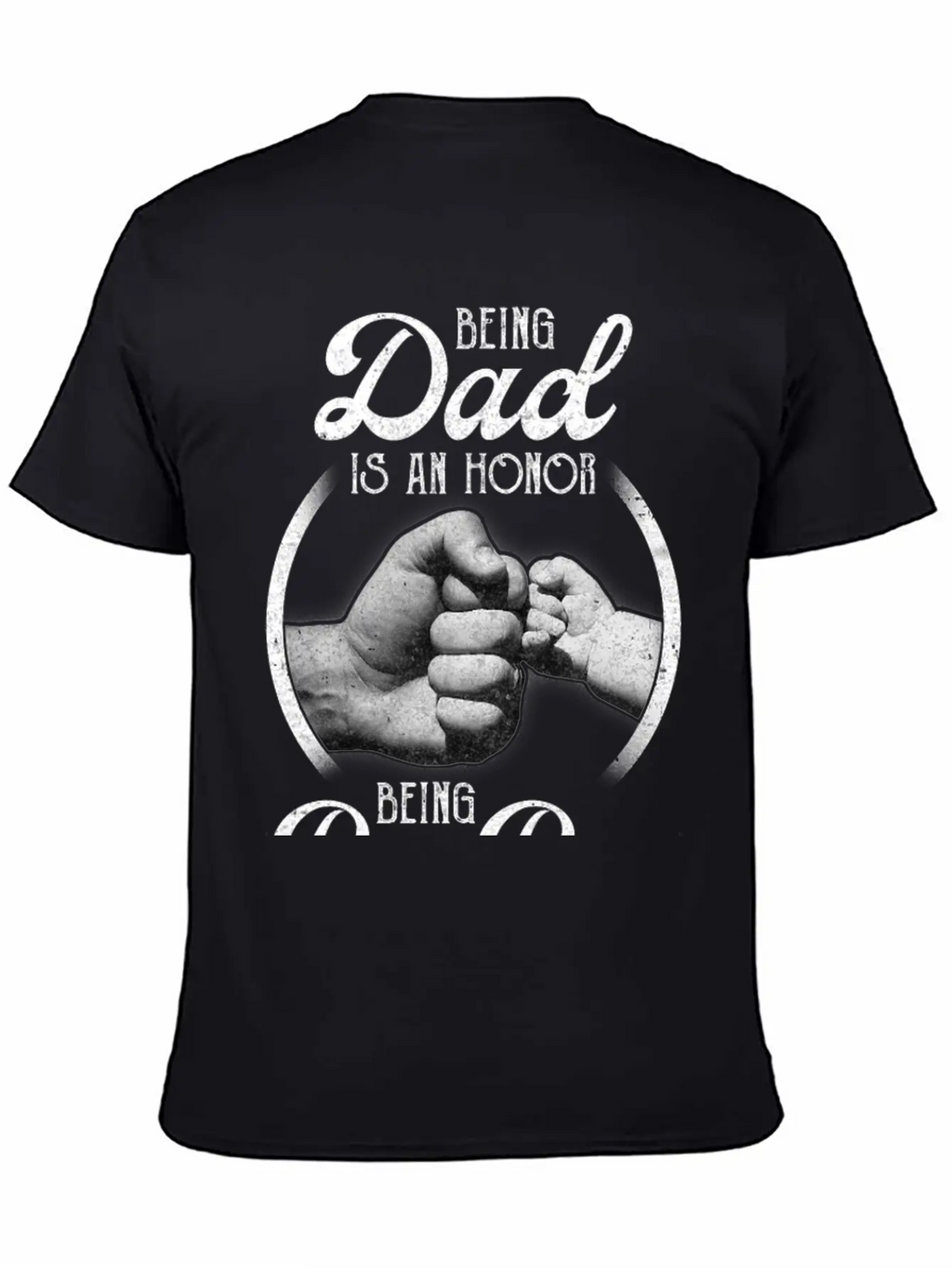 Being Dad Is An Honor Being Pop Pop Is Priceless Unisex Casual T-Shirt – Clean Design For Daily Comfort