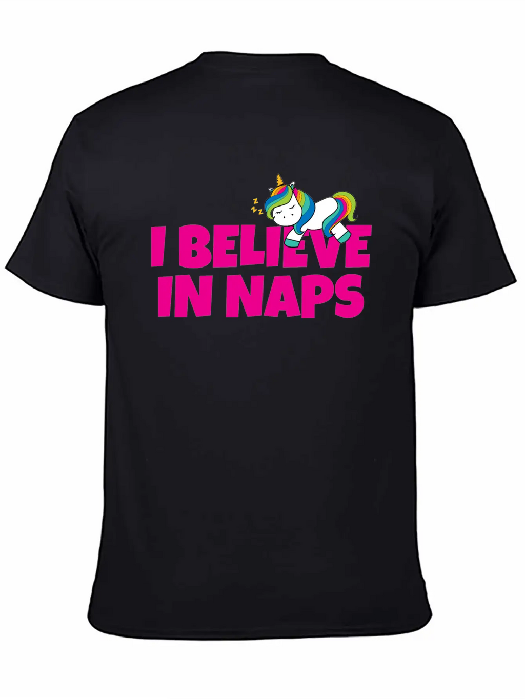 Believe In Naps Unisex Casual T-Shirt – Clean Design For Daily Comfort