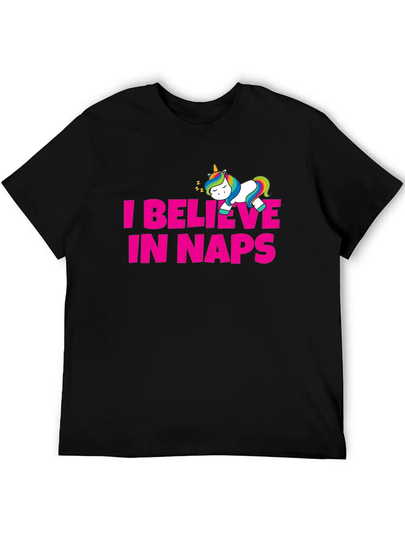 Believe In Naps Unisex Casual T-Shirt – Clean Design For Daily Comfort