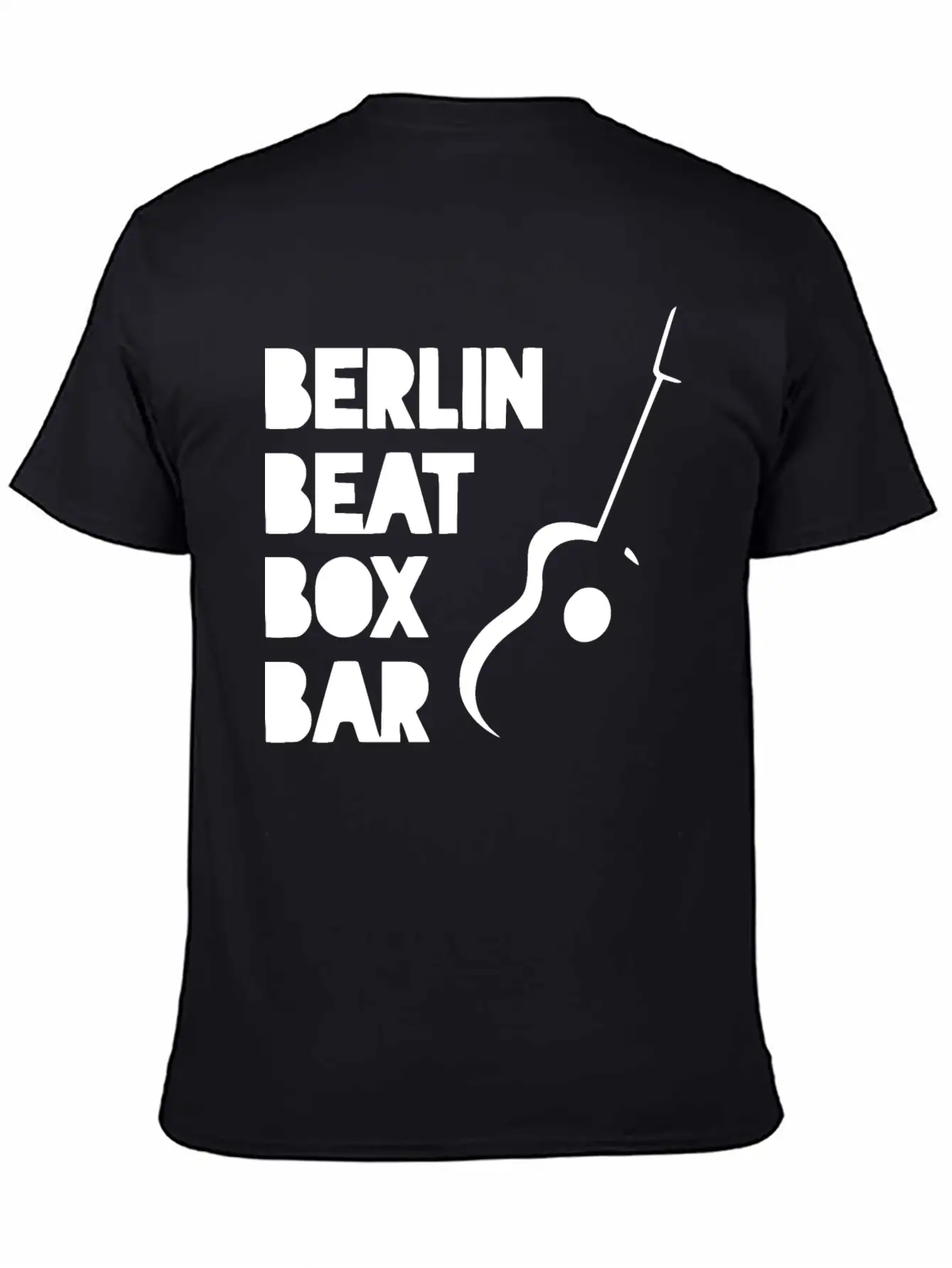 BERLIN BEAT BOX BAR Unisex Short Sleeve Soft Cotton T-Shirt – Casual Everyday Wear