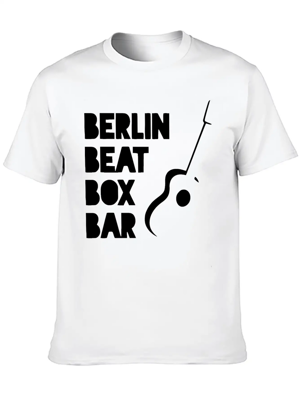 BERLIN BEAT BOX BAR Unisex Short Sleeve Soft Cotton T-Shirt – Casual Everyday Wear