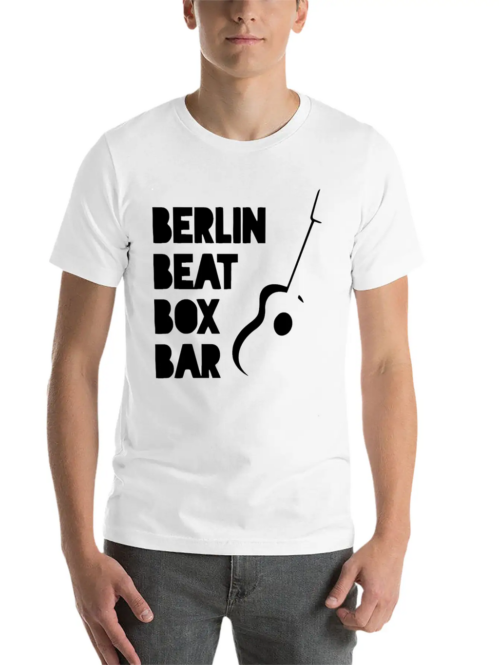 BERLIN BEAT BOX BAR Unisex Short Sleeve Soft Cotton T-Shirt – Casual Everyday Wear