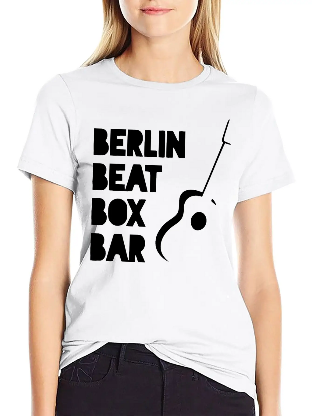 BERLIN BEAT BOX BAR Unisex Short Sleeve Soft Cotton T-Shirt – Casual Everyday Wear