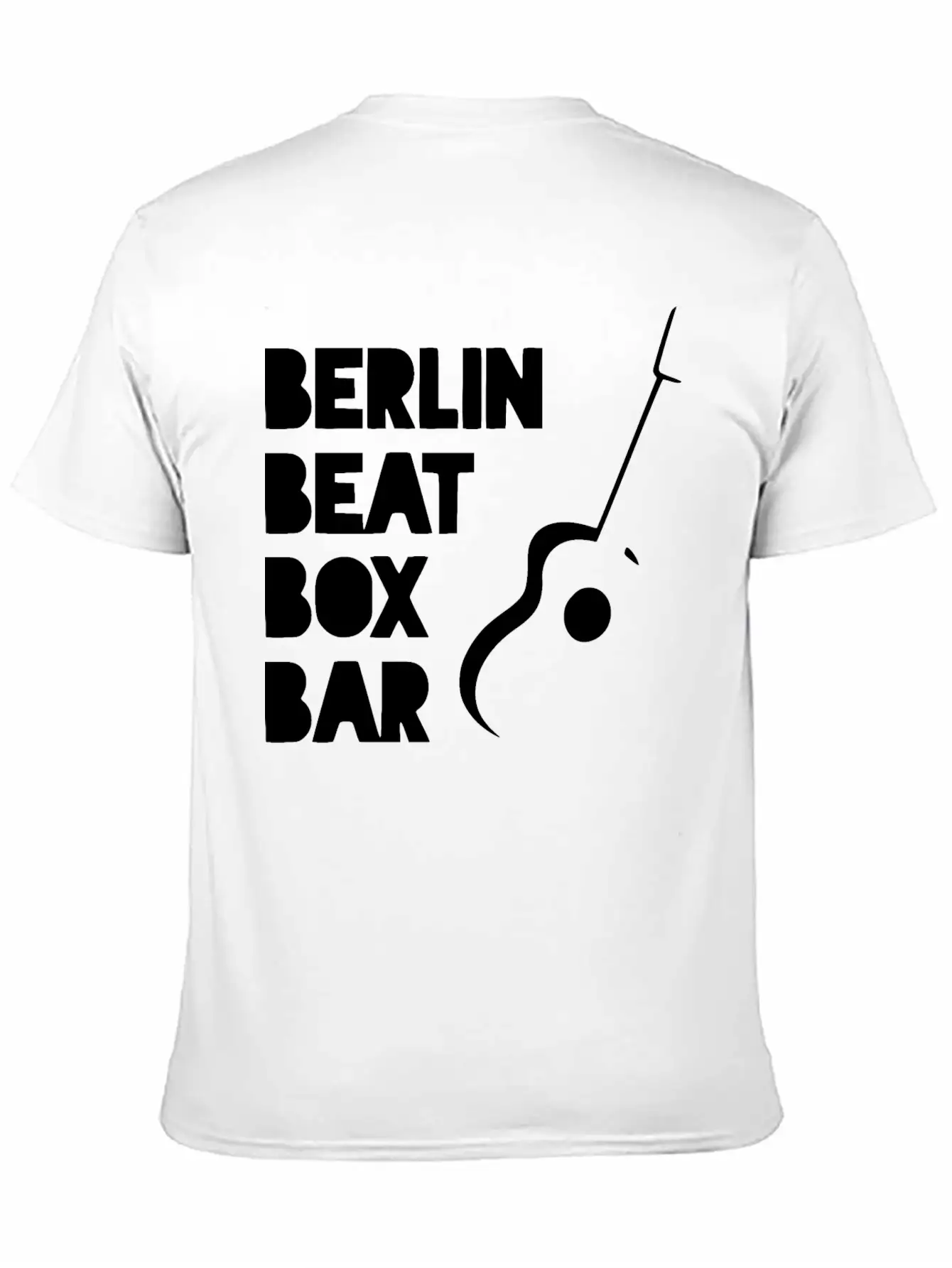 BERLIN BEAT BOX BAR Unisex Short Sleeve Soft Cotton T-Shirt – Casual Everyday Wear