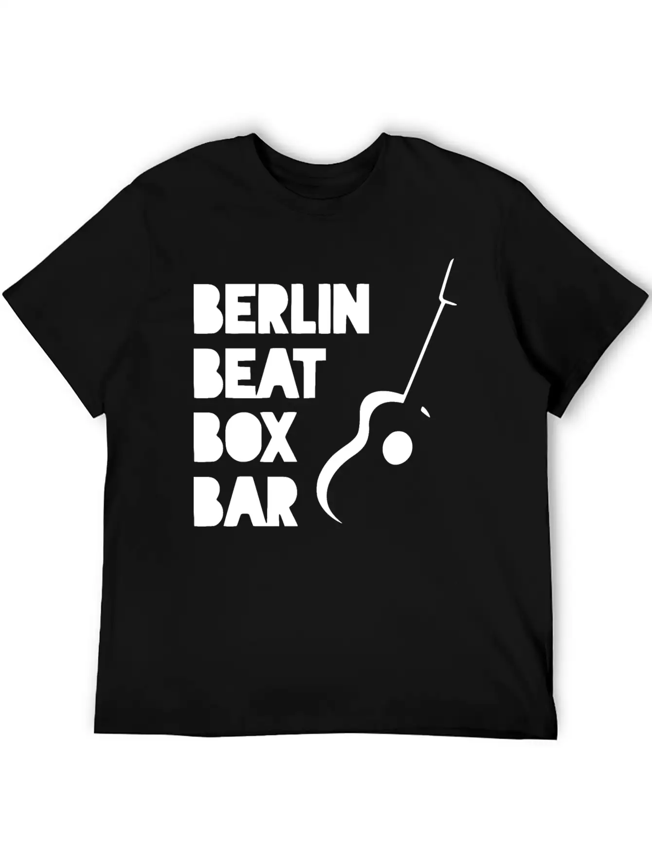 BERLIN BEAT BOX BAR Unisex Short Sleeve Soft Cotton T-Shirt – Casual Everyday Wear