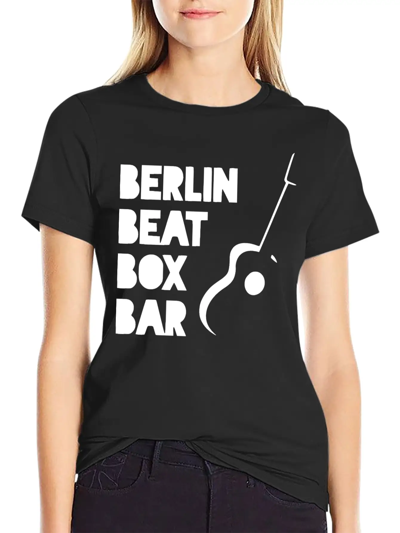 BERLIN BEAT BOX BAR Unisex Short Sleeve Soft Cotton T-Shirt – Casual Everyday Wear