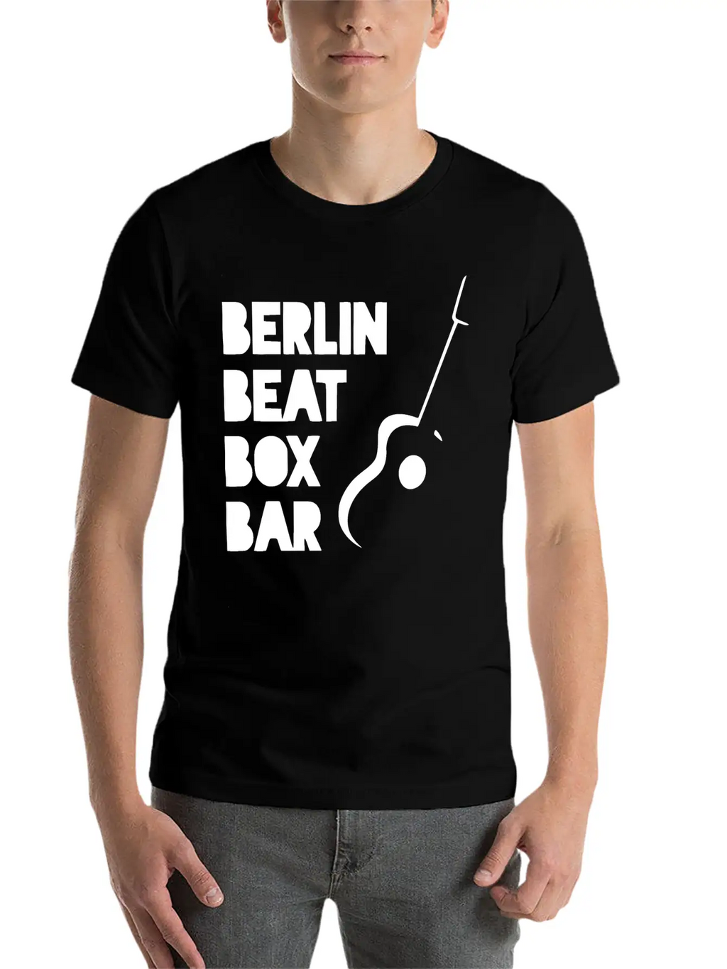 BERLIN BEAT BOX BAR Unisex Short Sleeve Soft Cotton T-Shirt – Casual Everyday Wear