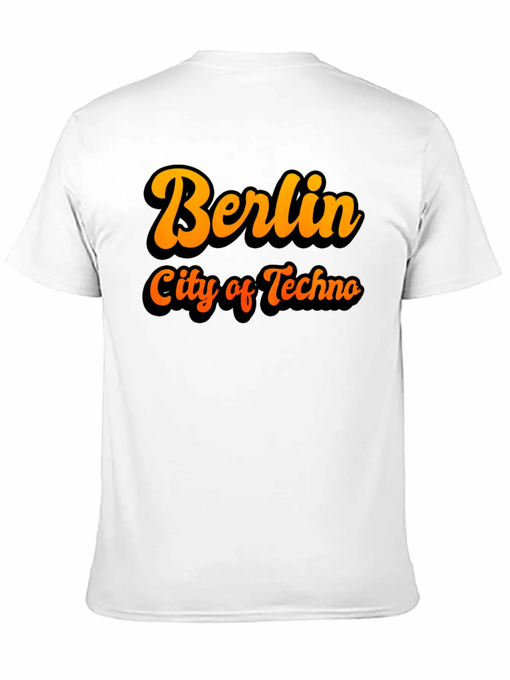 Berlin City Of Techno Casual Graphic T-Shirt – Simple And Comfortable Daily Wear