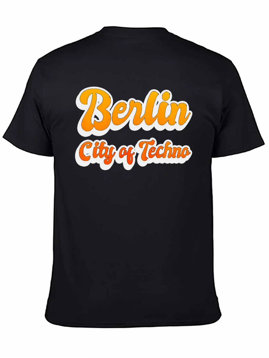 Berlin City Of Techno Casual Graphic T-Shirt – Simple And Comfortable Daily Wear