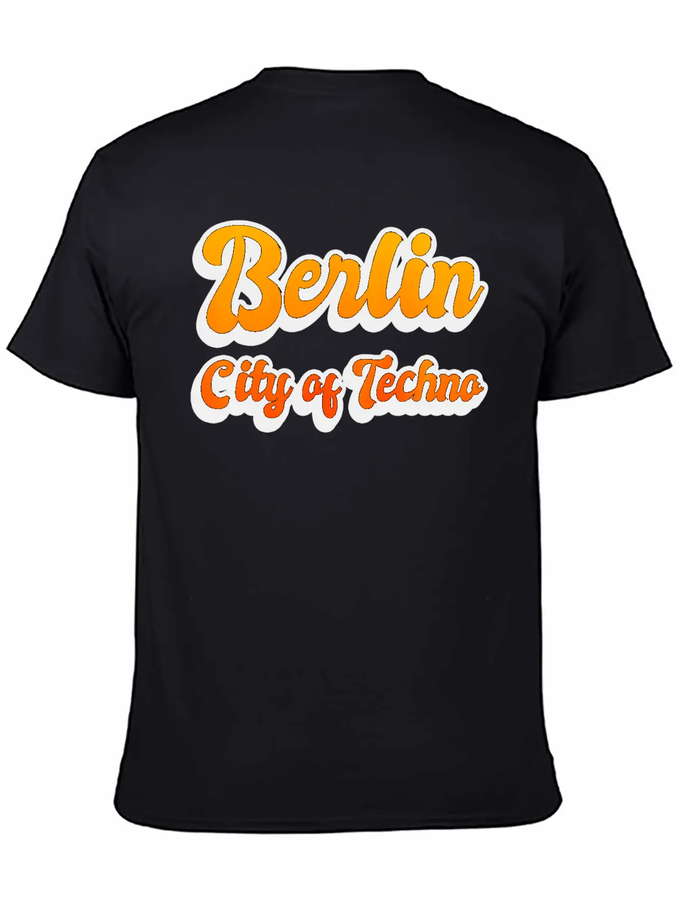 Berlin City Of Techno Casual Graphic T-Shirt – Simple And Comfortable Daily Wear