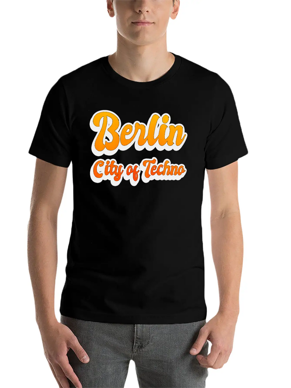 Berlin City Of Techno Casual Graphic T-Shirt – Simple And Comfortable Daily Wear
