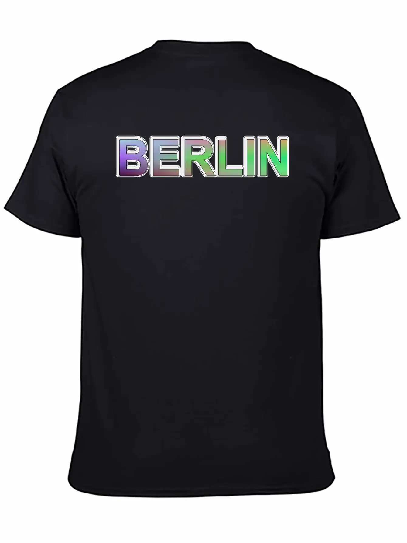 Berlin Germany - Graphic - Colorful Lettering Unisex Casual T-Shirt – Clean Design For Daily Comfort
