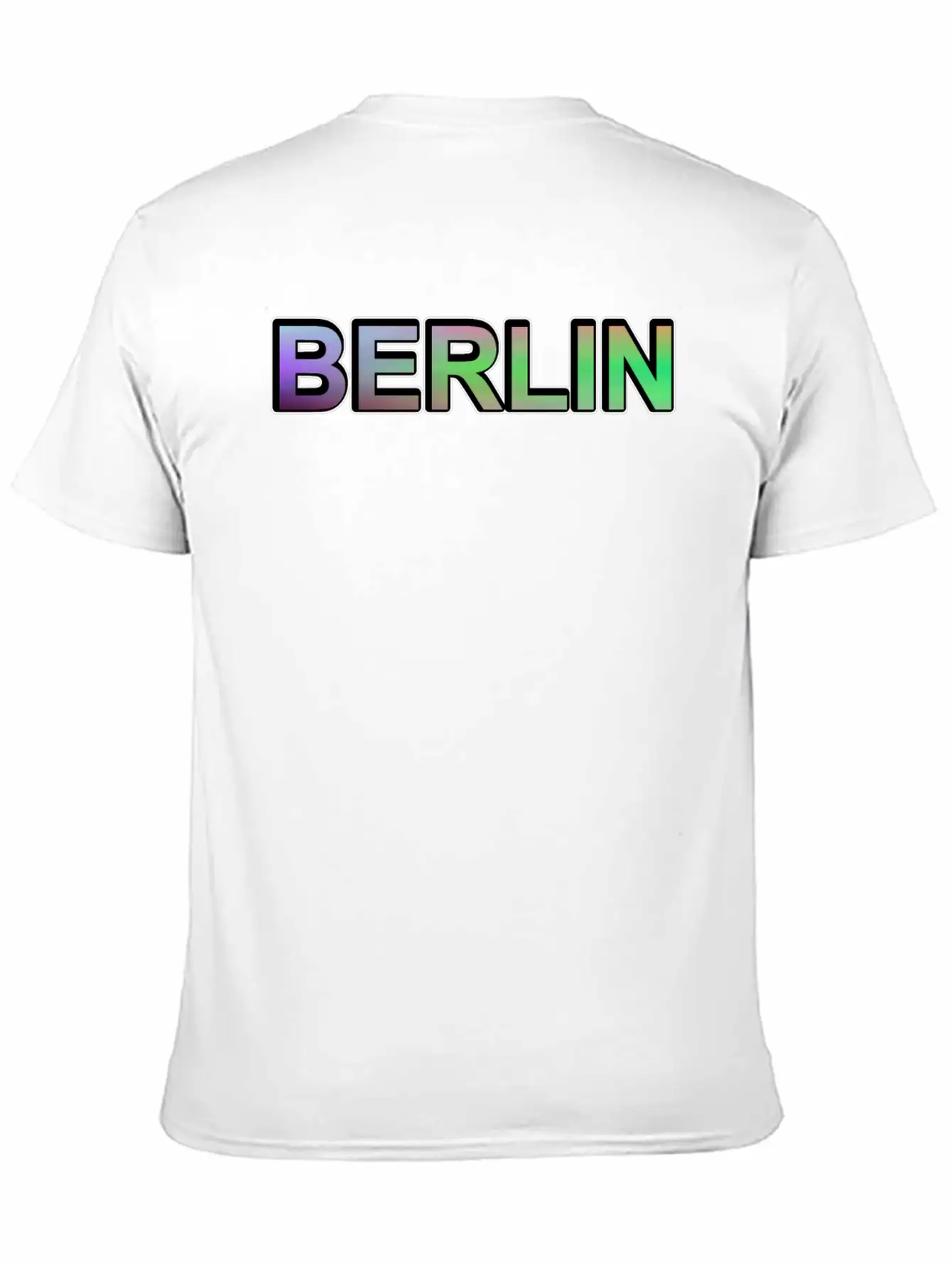 Berlin Germany - Graphic - Colorful Lettering Unisex Casual T-Shirt – Clean Design For Daily Comfort
