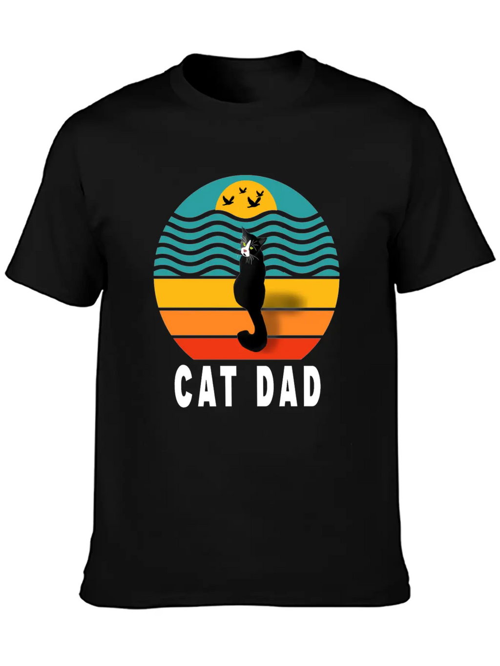 Best Cat Dad Ever Classic Fit Graphic Tee For Daily Comfort – Unisex Cotton Shirt