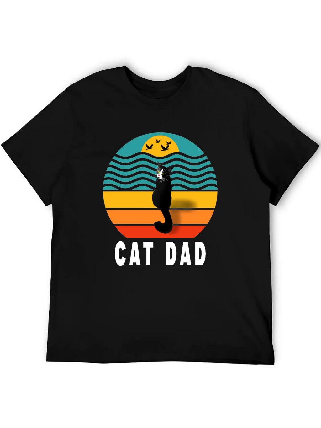 Best Cat Dad Ever Classic Fit Graphic Tee For Daily Comfort – Unisex Cotton Shirt