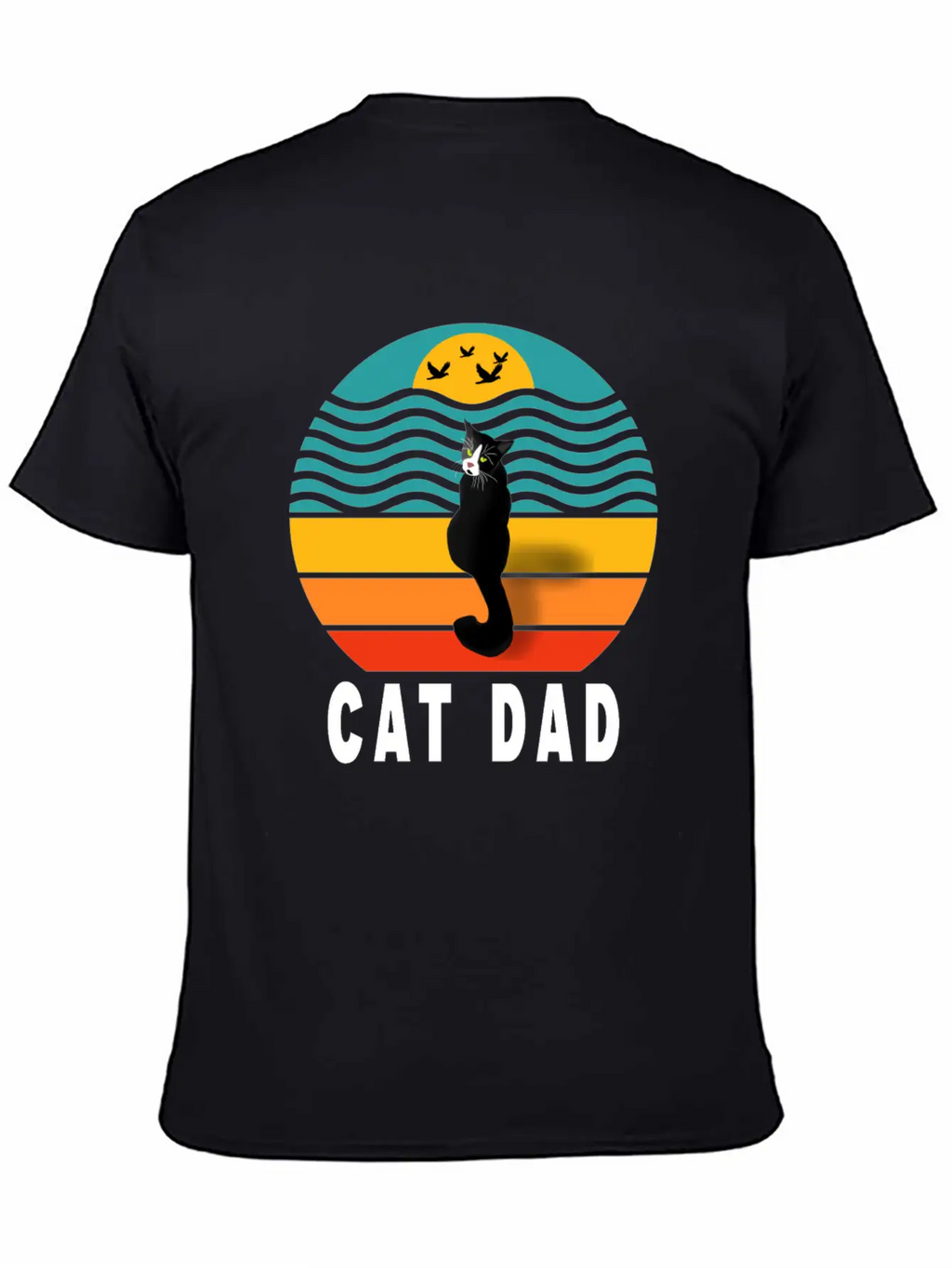 Best Cat Dad Ever Classic Fit Graphic Tee For Daily Comfort – Unisex Cotton Shirt