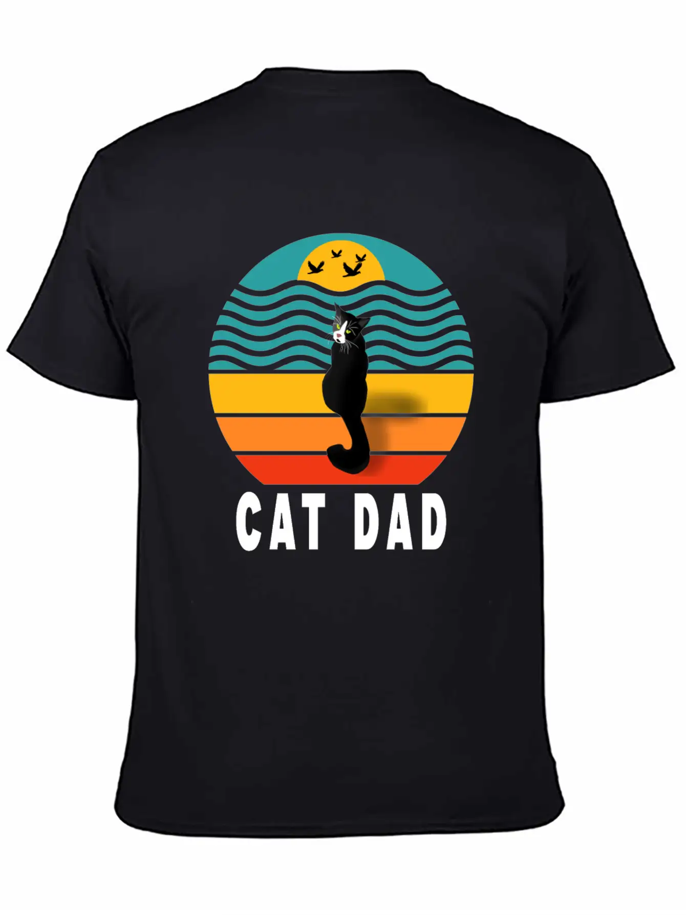Best Cat Dad Ever Classic Fit Graphic Tee For Daily Comfort – Unisex Cotton Shirt
