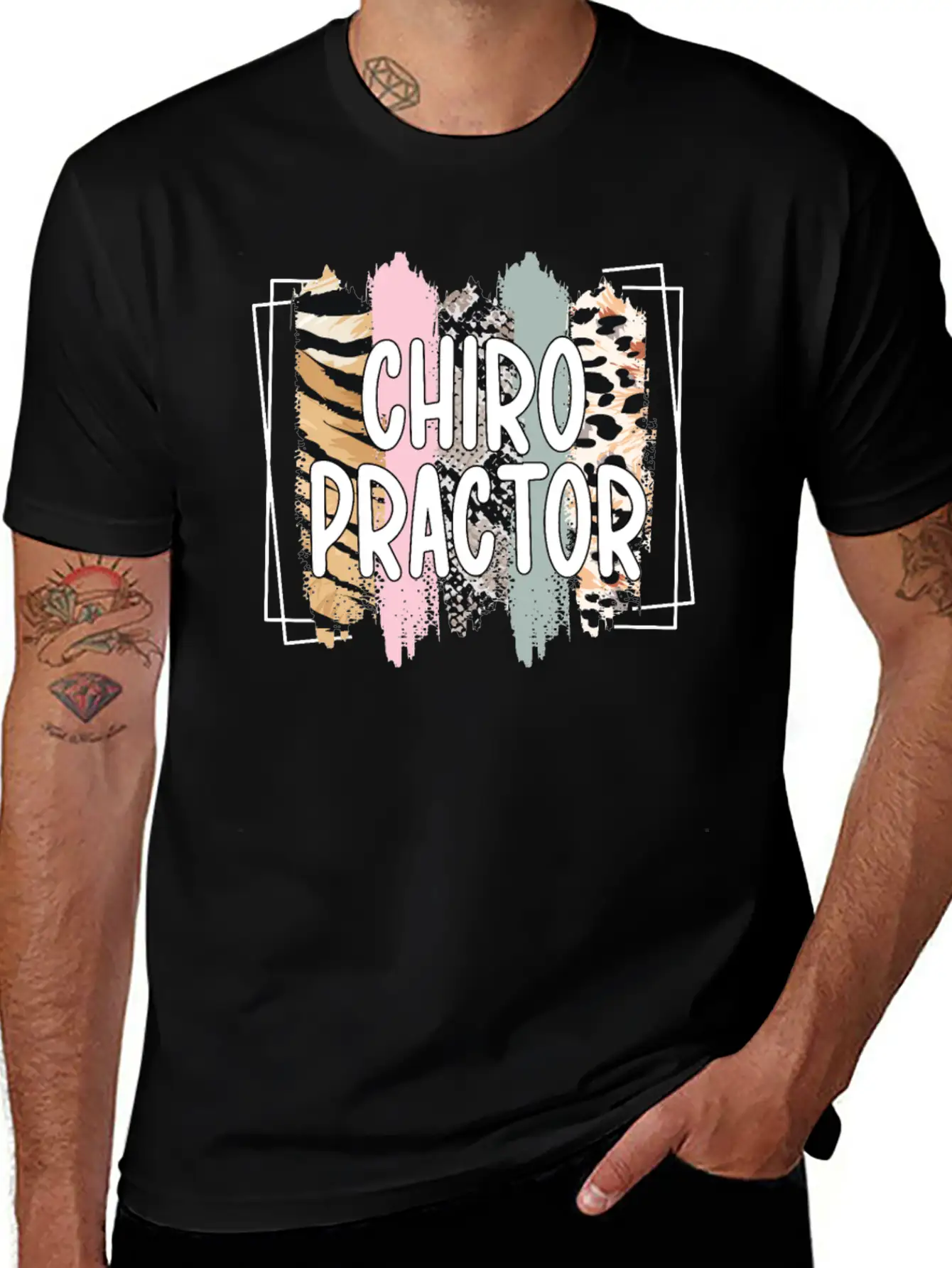 Best Chiropractor Gifts Chiropractic Student Unisex Short Sleeve Soft Cotton T-Shirt – Casual Everyday Wear