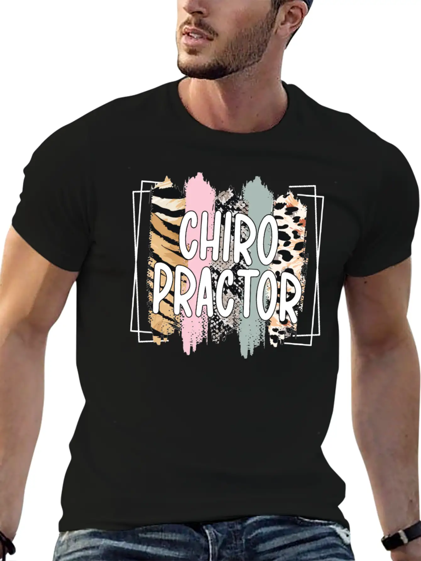 Best Chiropractor Gifts Chiropractic Student Unisex Short Sleeve Soft Cotton T-Shirt – Casual Everyday Wear
