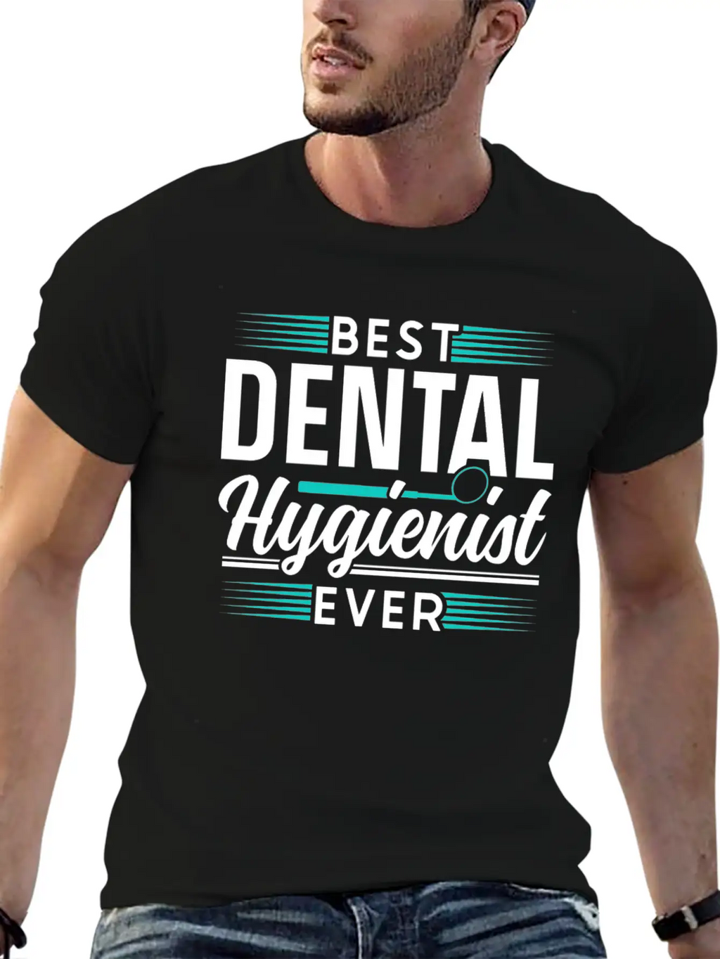 Best Dental Hygienist Ever Dentist Hygiene Clinic Essential Cotton Tee For Daily Outfits – Unisex Style